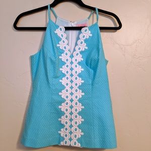 Lilly Pulitzer Magnolia Halter Top